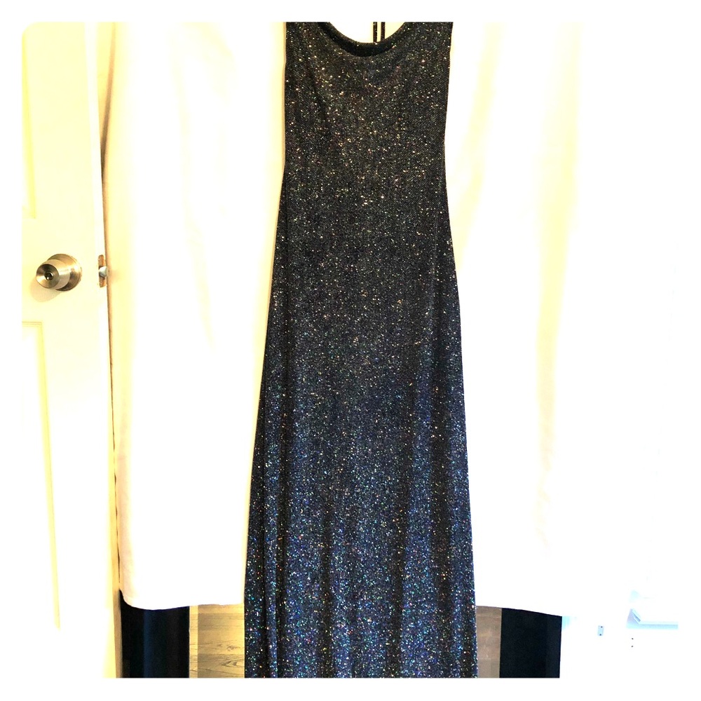 Sexy sparkly evening gown